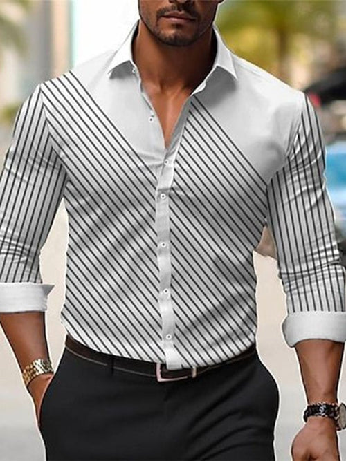 Men's Luxury Business Long Sleeve Shirt