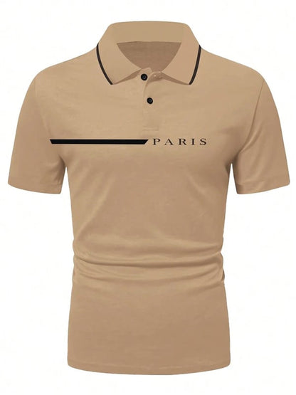 Men's Casual Business Fashion Polo Shirts