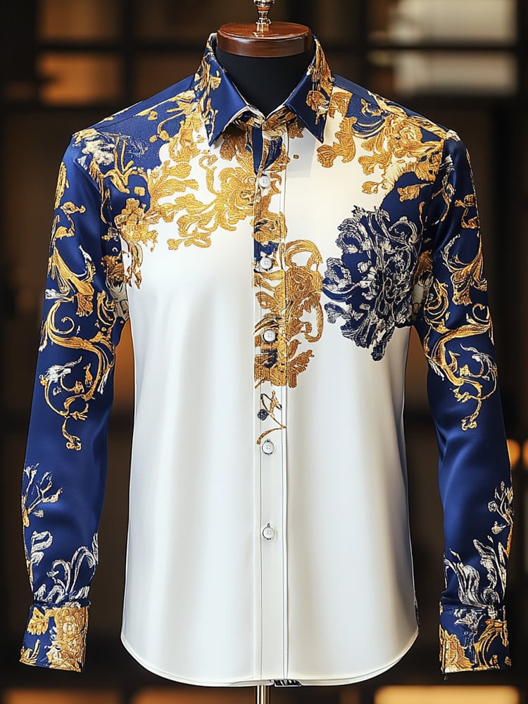 Men's Business Luxury Long Sleeve Shirt