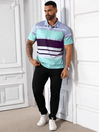 Men's Casual Business Fashion Polo Shirts