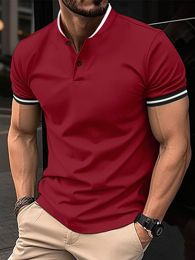 Men's Fashion Casual Polo Shirt