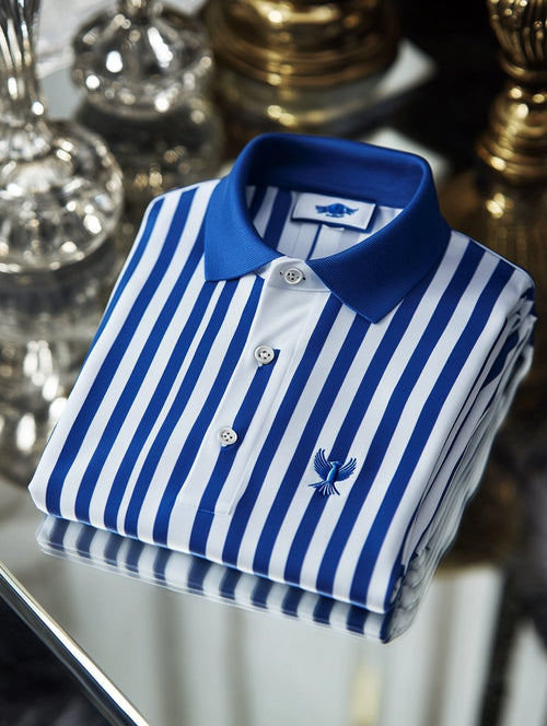 Men's Business Button Short Sleeve Polo Shirt