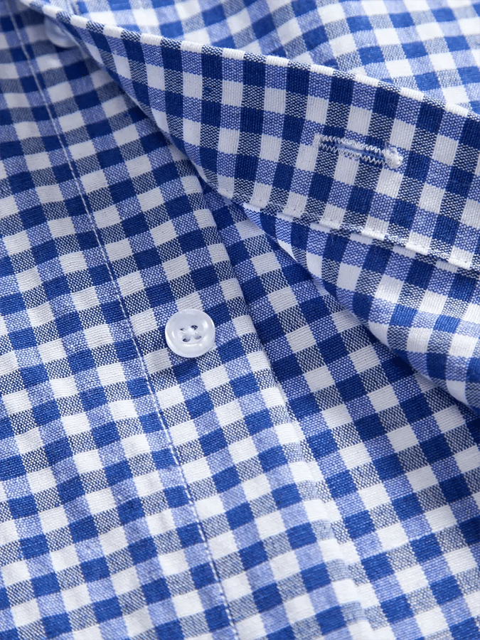 Men's Plaid Business Casual Shirt