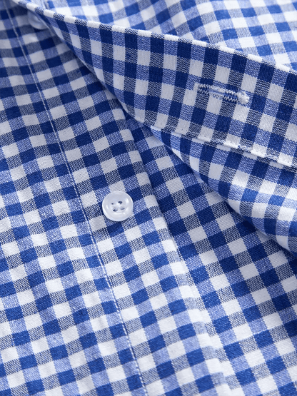 Men's Plaid Business Casual Shirt