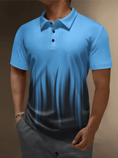 Moisture Wicking Chest Pocket Casual Polo