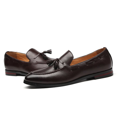 Men's Fashion Vintage Tassel Leather Shoes