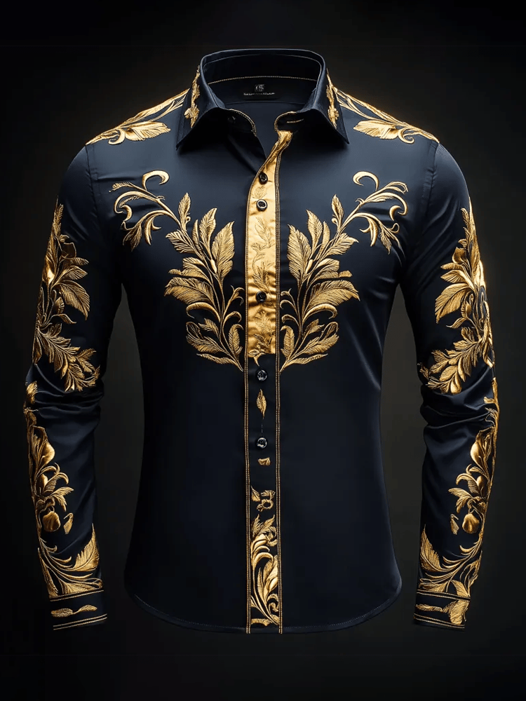 Men's Luxury Gorgeous Long Sleeve Shirt