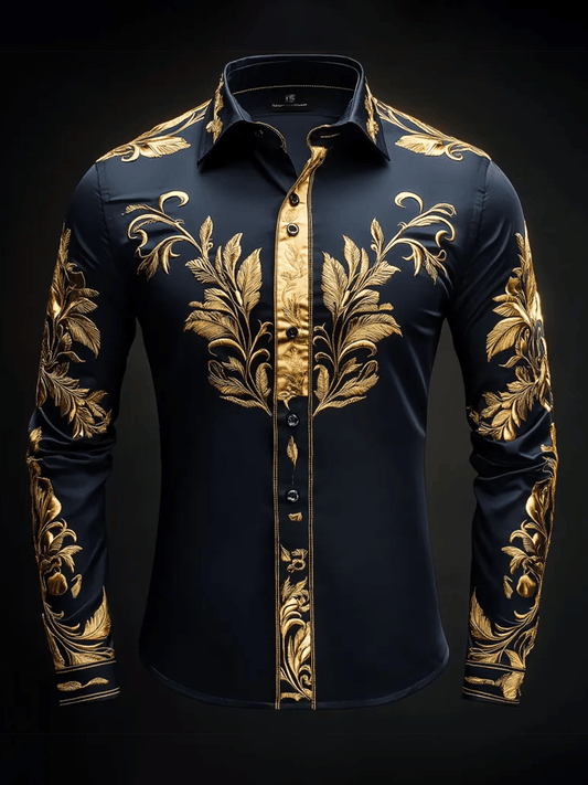 Men's Luxury Gorgeous Long Sleeve Shirt