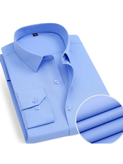 Men's Business Non-Iron Shirt With Pockets