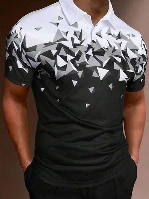 Men's Casual Color Polo Shirt