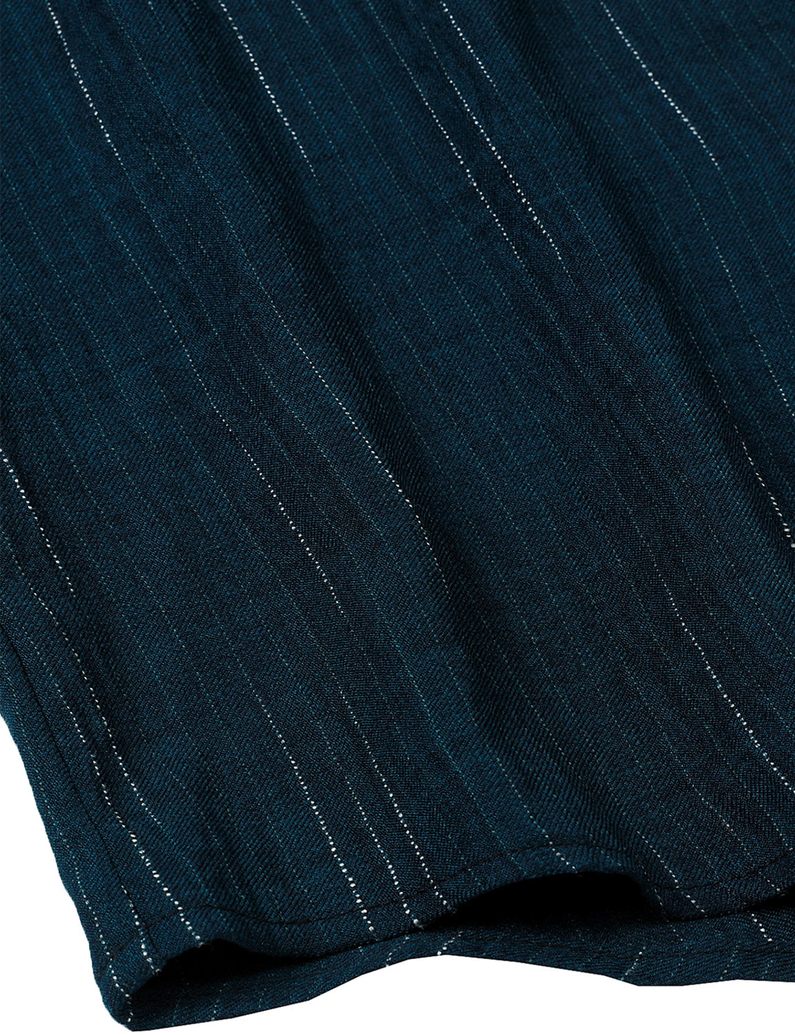 Men's Navy Blue Casual Button Long Sleeve Shirt