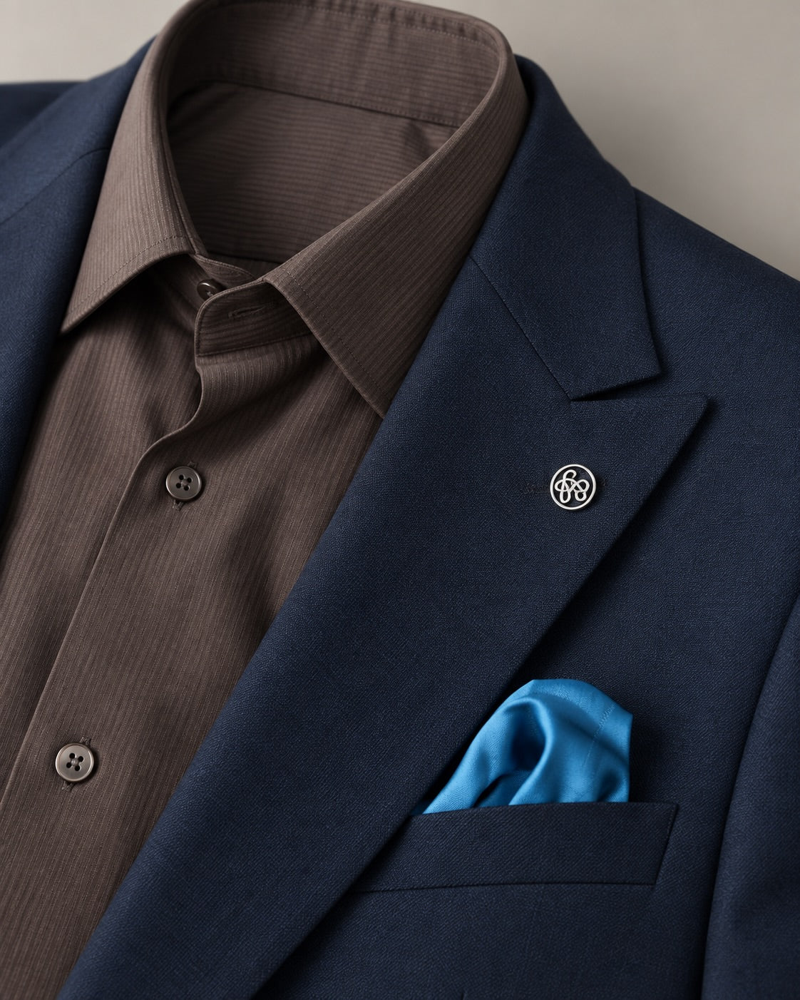Navy Blue Blazer Suit | Modern Business Look
