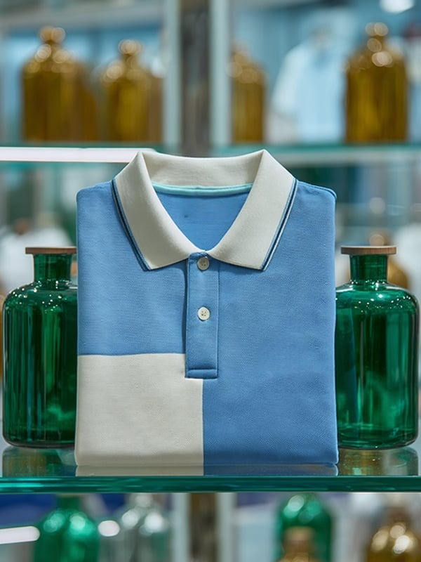 Men's Classic Business Logo Short Sleeve Polo Shirt