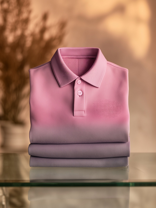 Men's Classic Business Old Money Button Short Sleeve Polo Shirt
