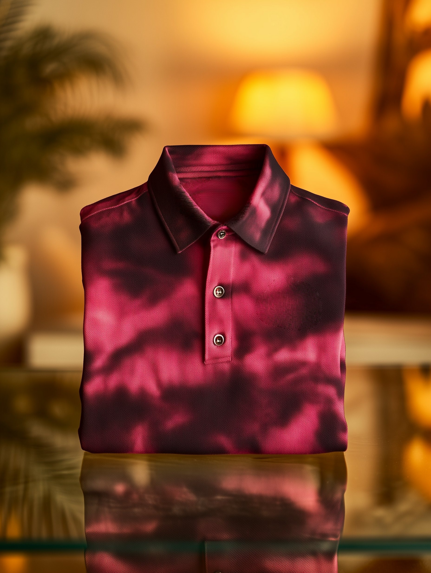 Men's Classic Business Old Money Button Short Sleeve Polo Shirt