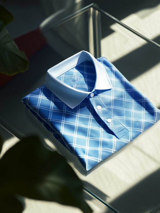Men's Classic Business Old Money Button Short Sleeve Polo Shirt