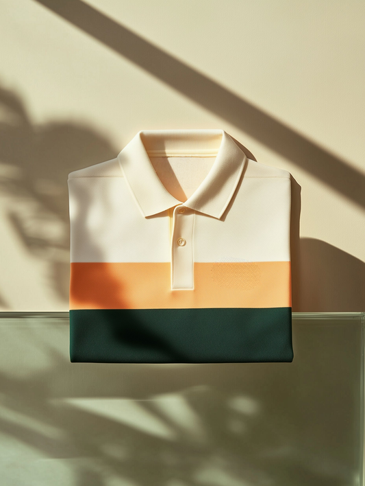 Men's Classic Business Old Money Button Short Sleeve Polo Shirt