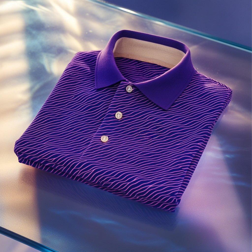 Men's Business Casual Embroidered   Button Short Sleeve Polo Shirt