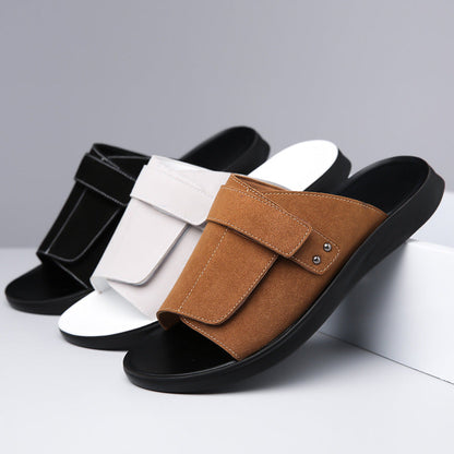 Boston Suede Sandals