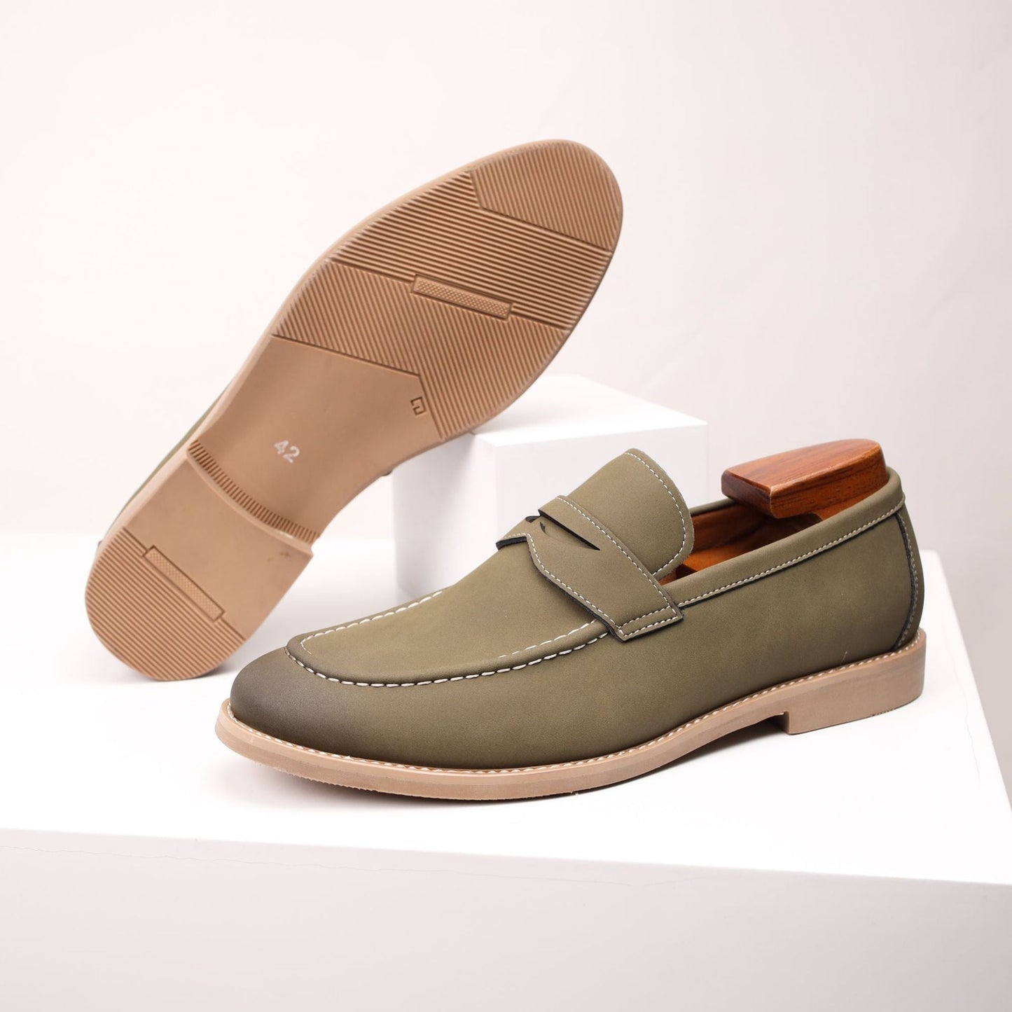 Leonardo Suede Loafers