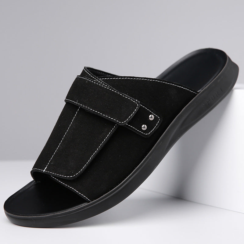 Boston Suede Sandals