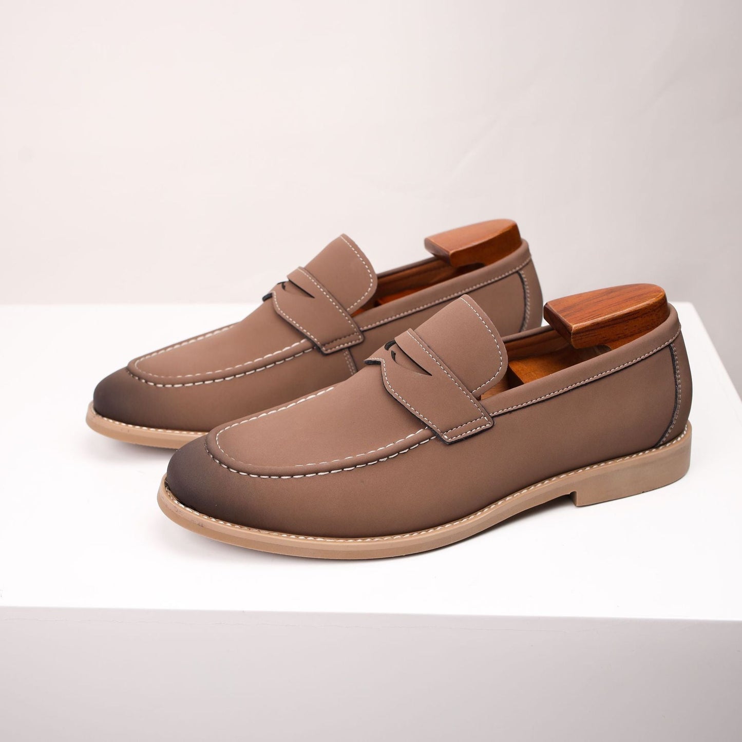 Leonardo Suede Loafers