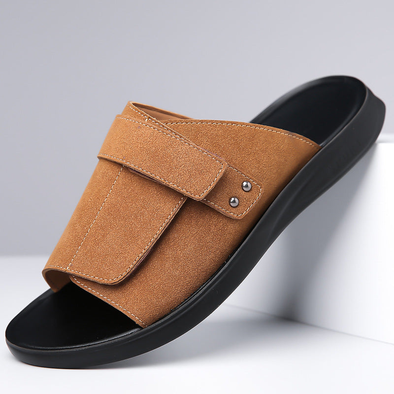 Boston Suede Sandals