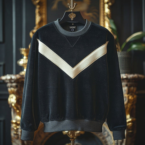 Embrace Modern Elegance Stylish Prestige Man Sweatshirt