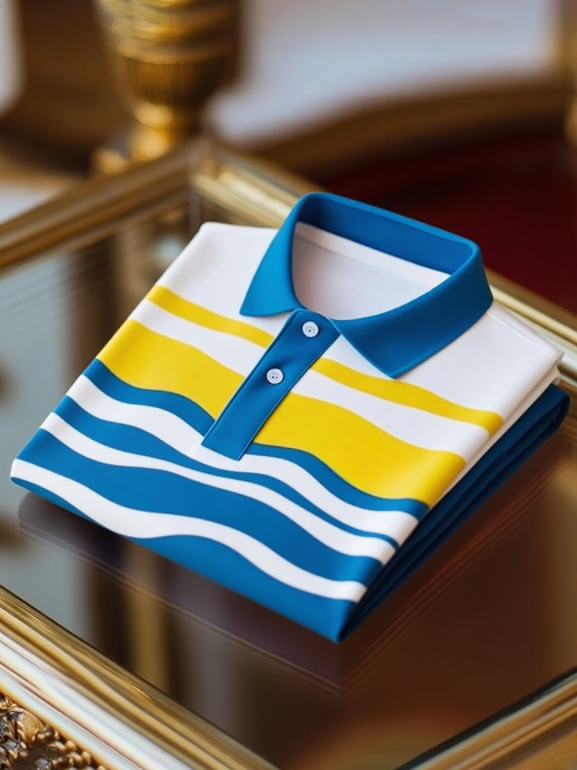 Men's Classic Business Short Sleeve Polo Shirt