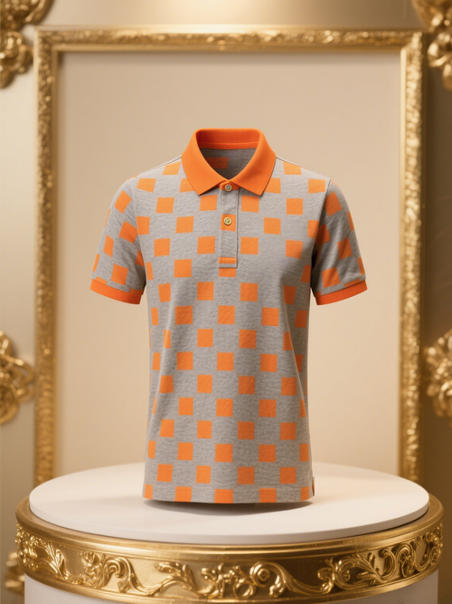 Men's Classic Business Short Sleeve Polo Shirt
