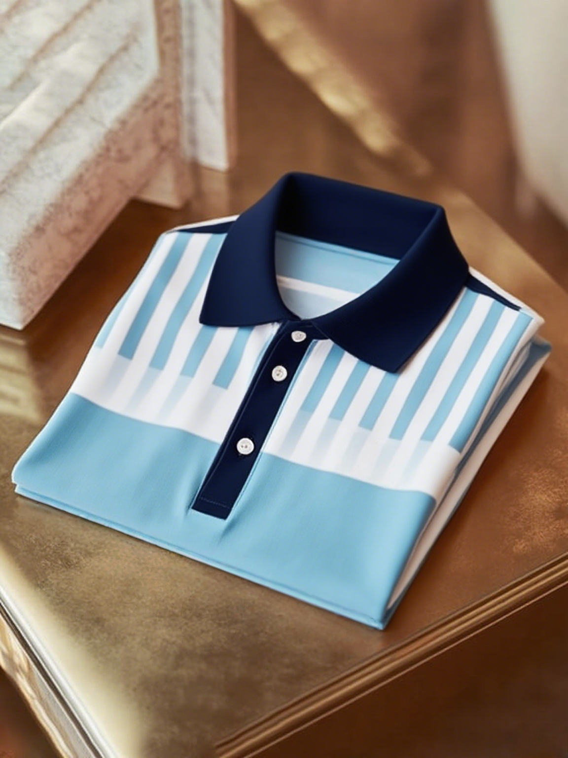 Men's Classic Business Short Sleeve Polo Shirt