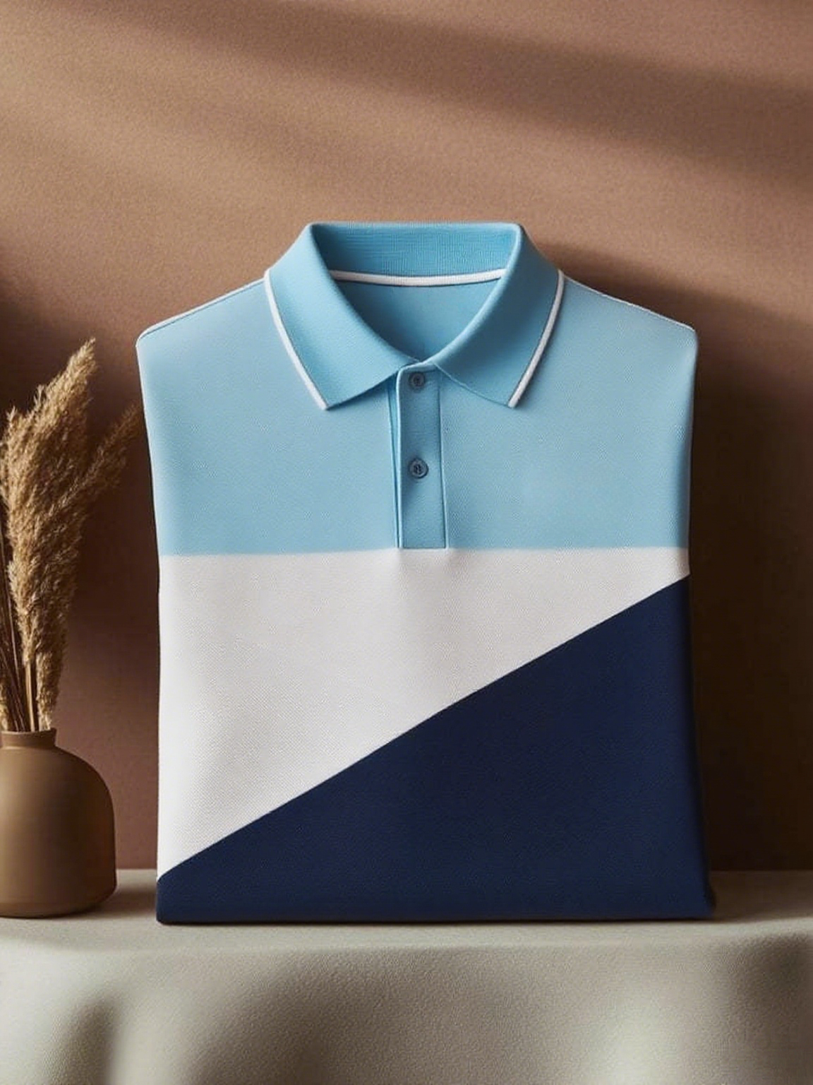 Men's Classic Business Short Sleeve Polo Shirt