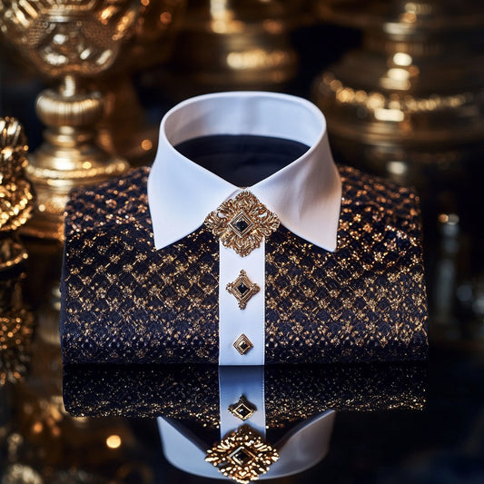 Men's Unique Luxe Collection Classic Casual Shirt