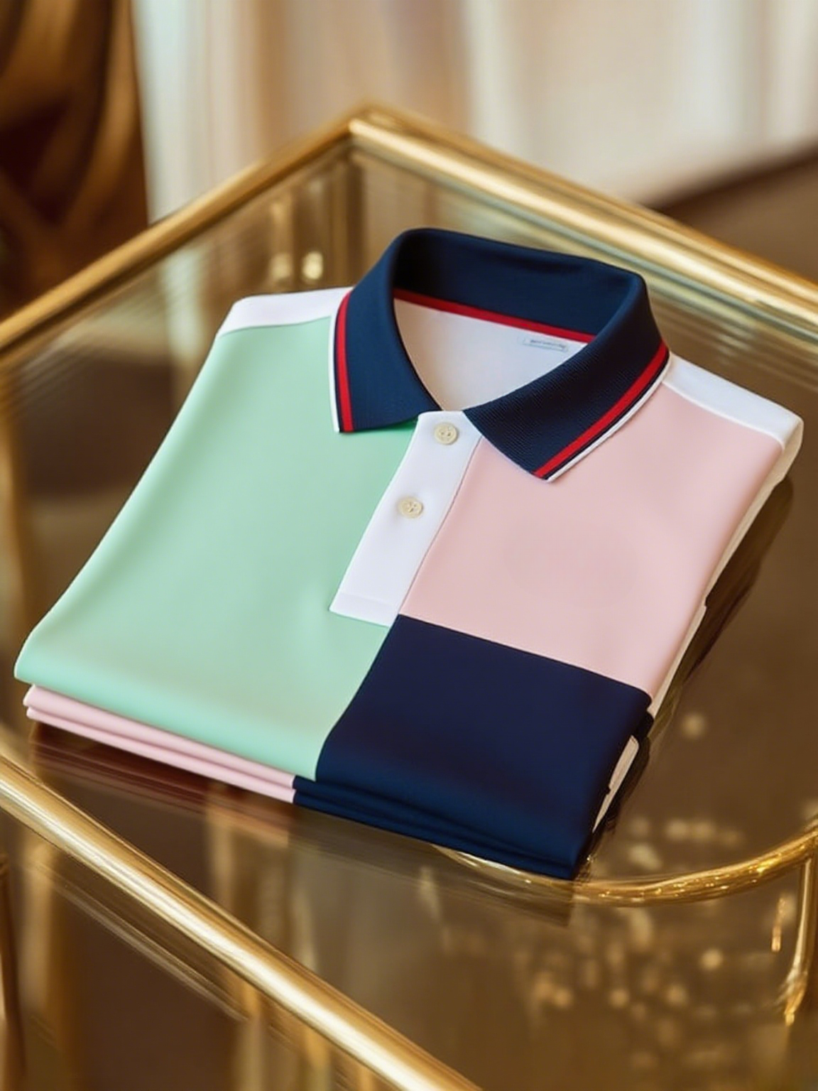 Men's Classic Business Short Sleeve Polo Shirt