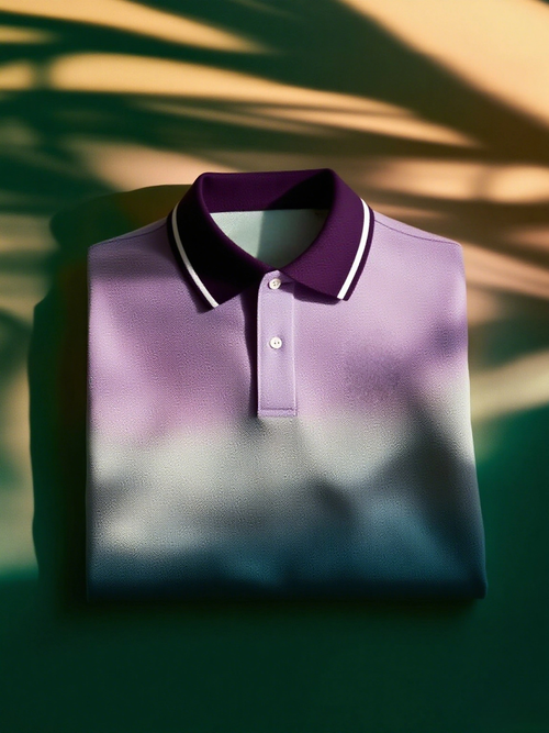 Men's Classic Business Short Sleeve Polo Shirt