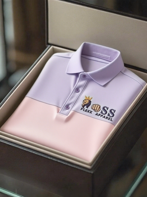 Men's Classic Business Short Sleeve Polo Shirt