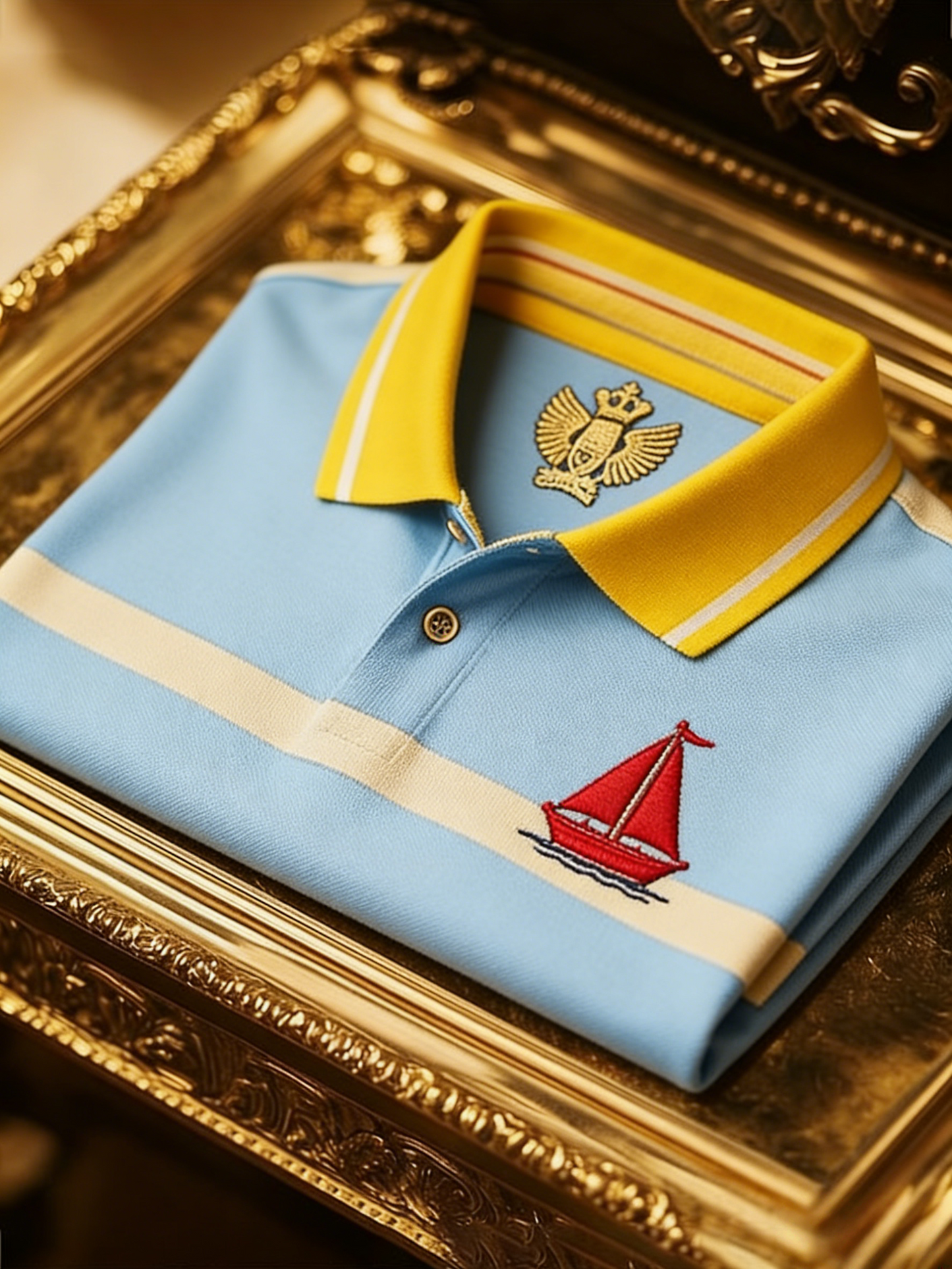 Men's Classic Business Button Short Sleeve Polo Shirt