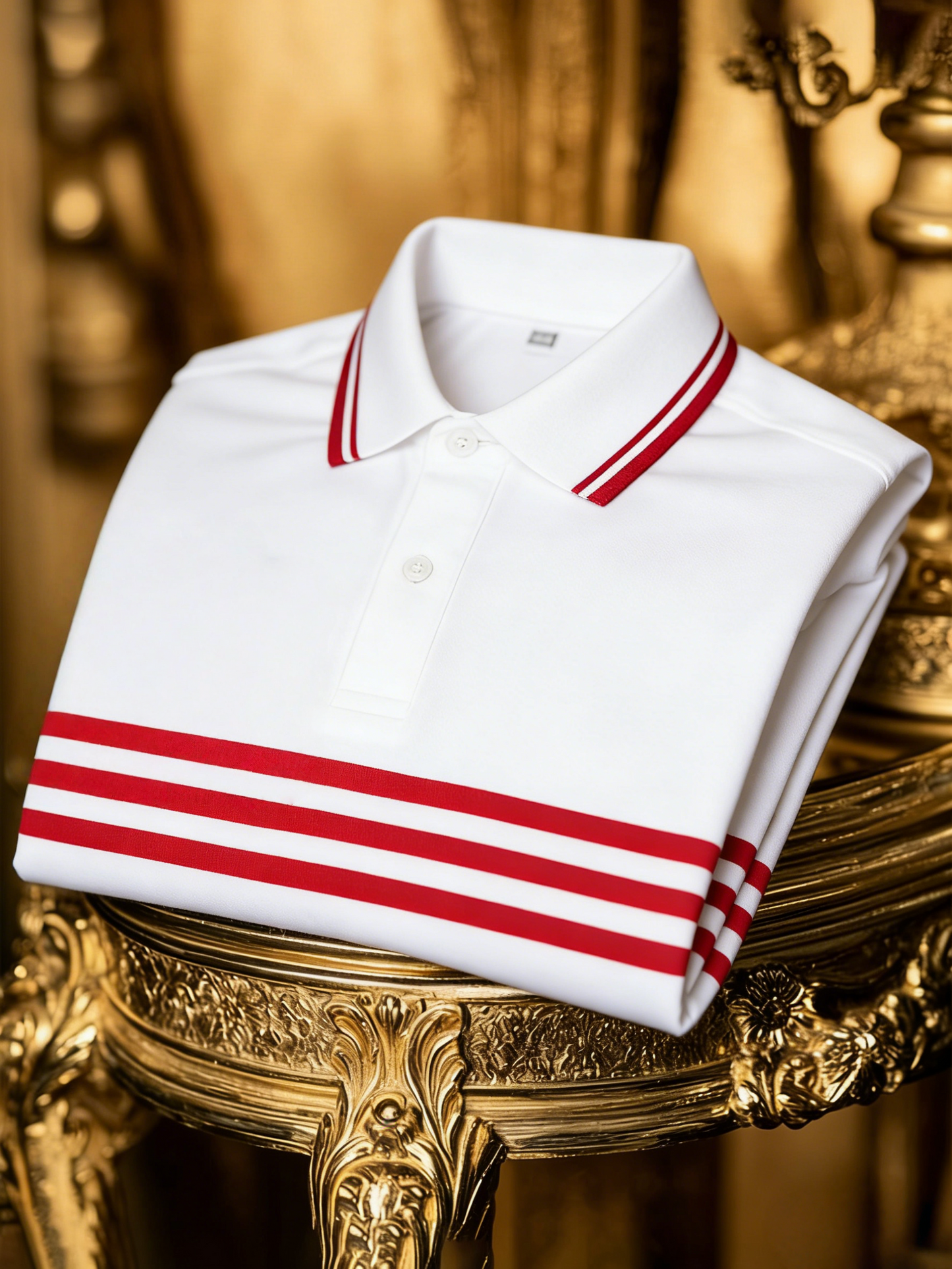 Men's Classic Business Button Short Sleeve Polo Shirt
