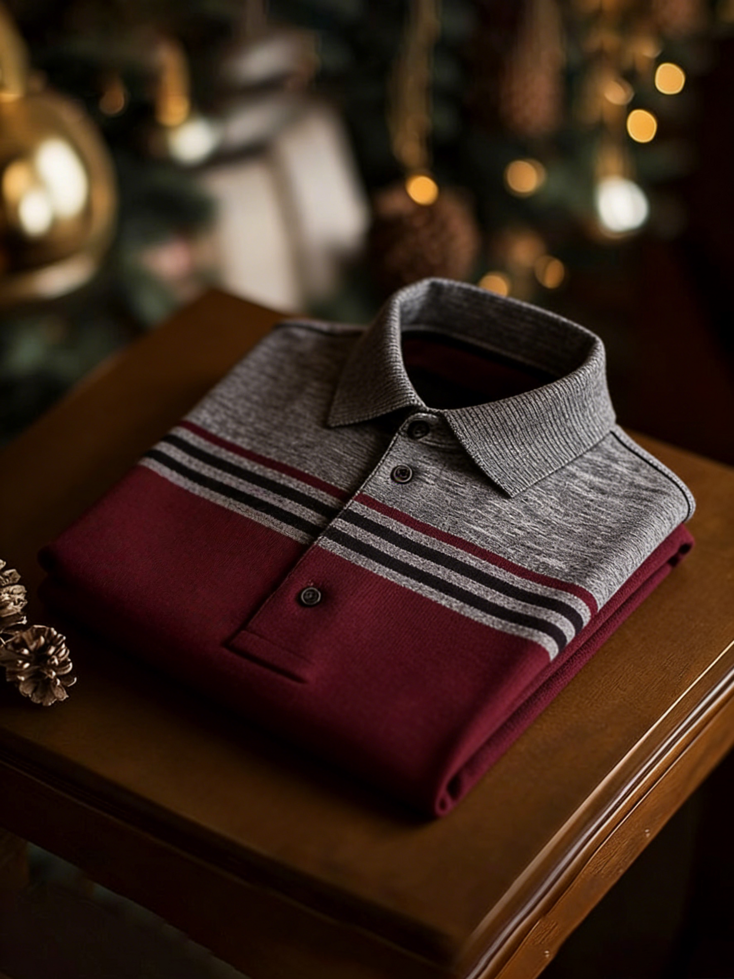 Men's Classic Business Button Short Sleeve Polo Shirt