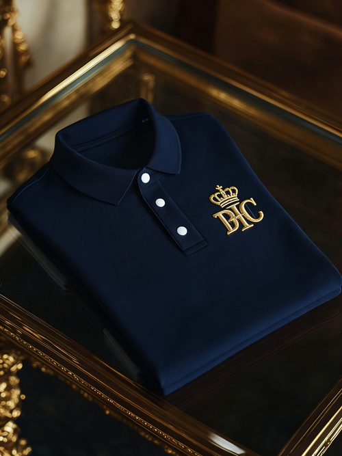 Men's Classic Business Button Short Sleeve Polo Shirt