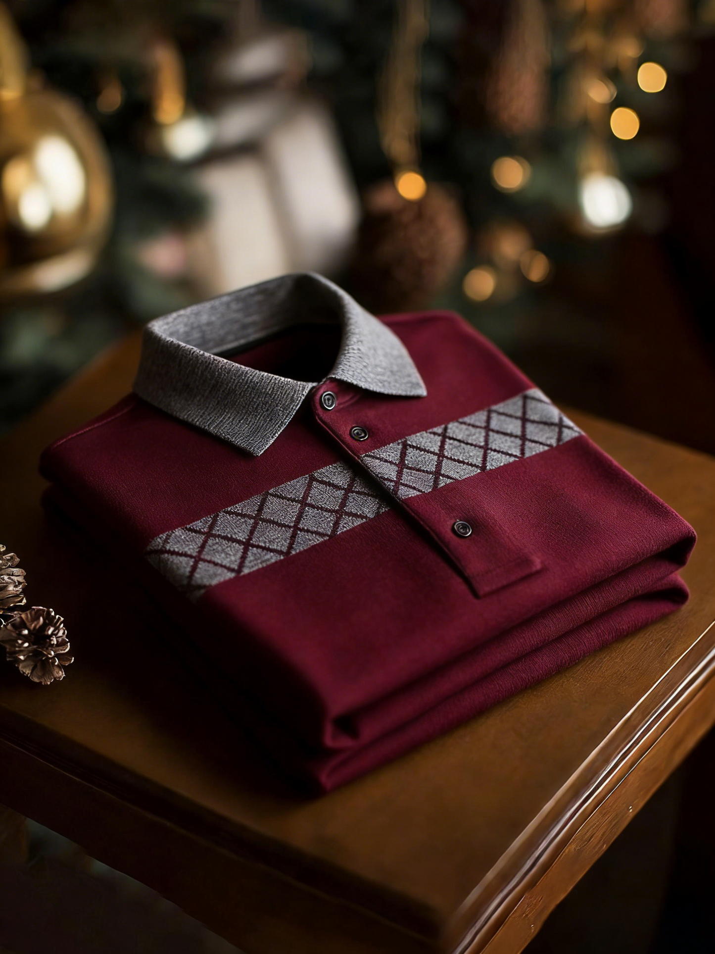 Men's Classic Business Button Short Sleeve Polo Shirt