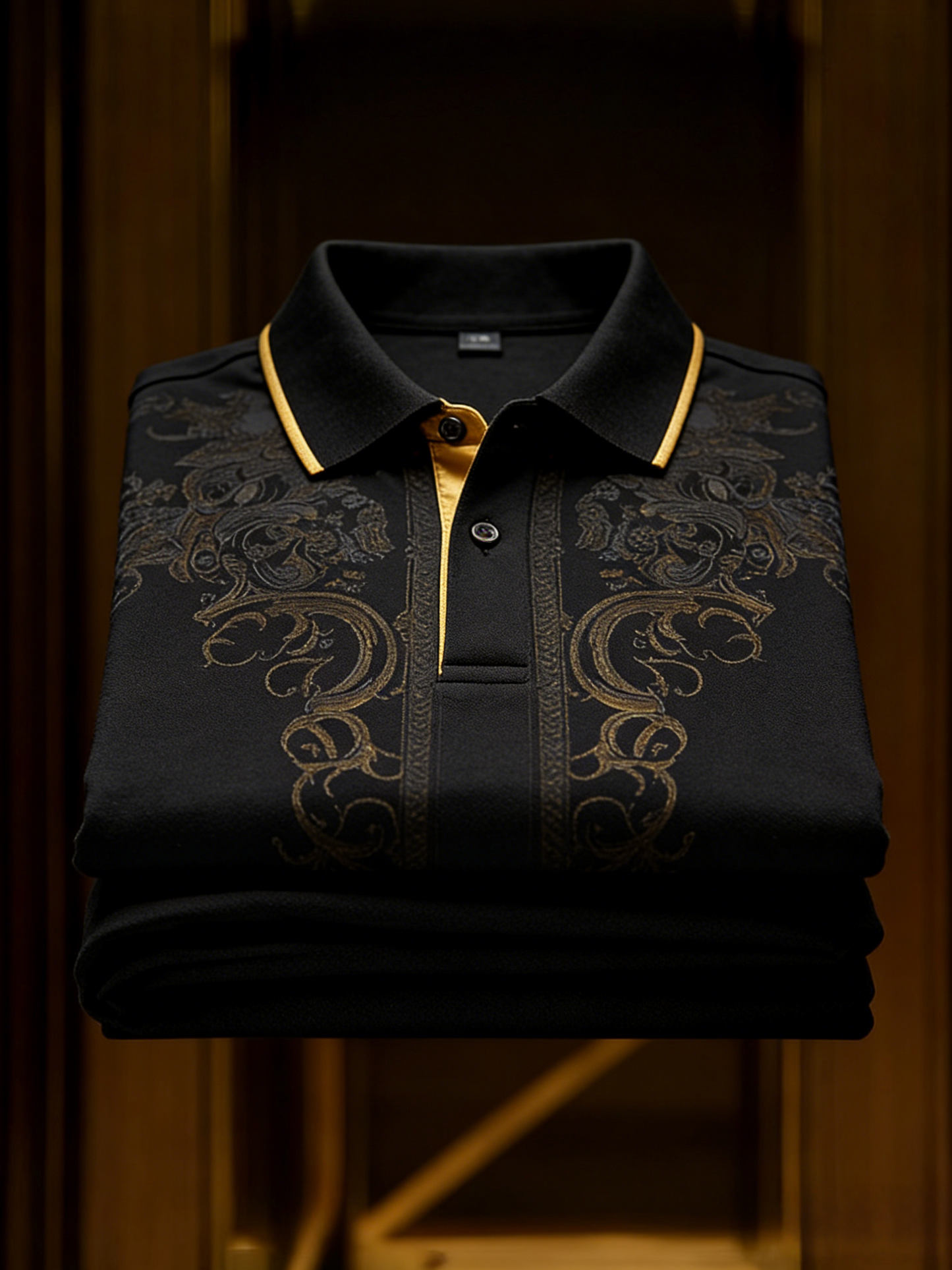 Men's Classic Business Button Short Sleeve Polo Shirt