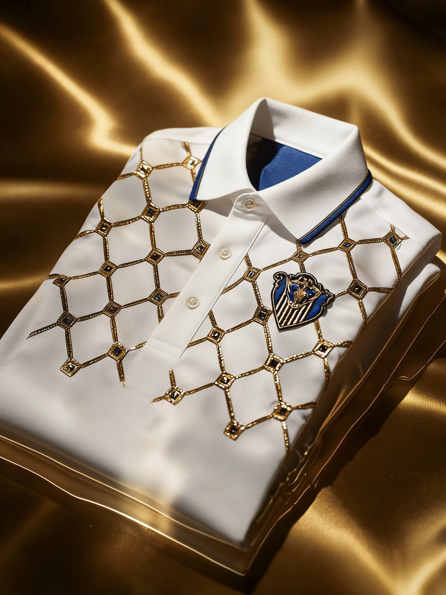 Men's Classic Business Button Short Sleeve Polo Shirt