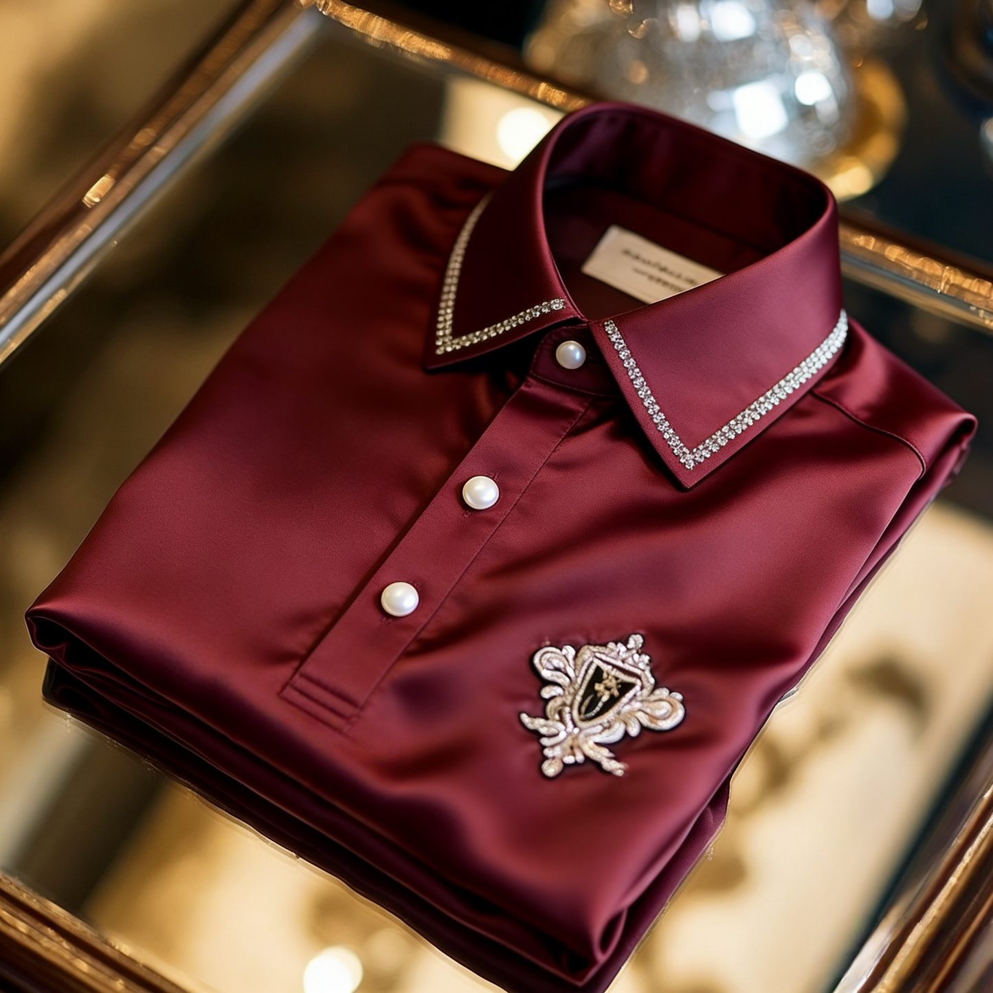 Men's Classic Business Button Short Sleeve Polo Shirt
