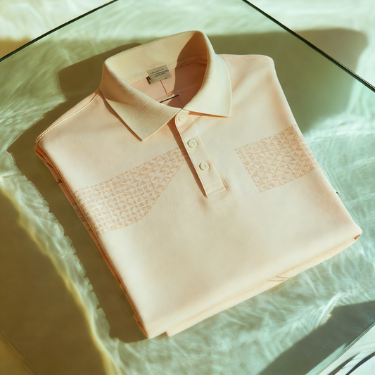 Men's Classic Business Button Short Sleeve Polo Shirt