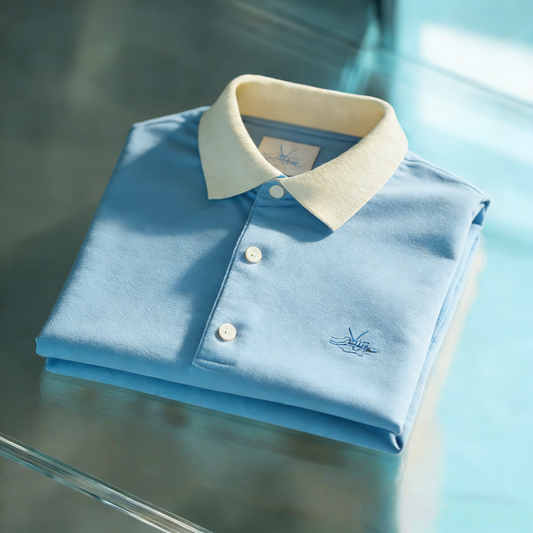 Men's Classic Business Button Short Sleeve Polo Shirt