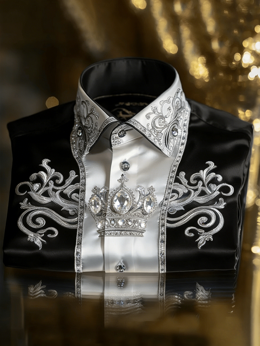 Classic Style wrinkle-resistant formal casual long sleeve shirt