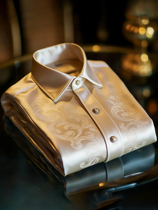Classic Style wrinkle-resistant formal casual long sleeve shirt
