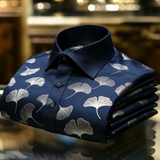 Classic Style wrinkle-resistant formal casual long sleeve shirt