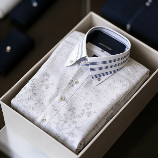 Classic Style wrinkle-resistant formal casual long sleeve shirt